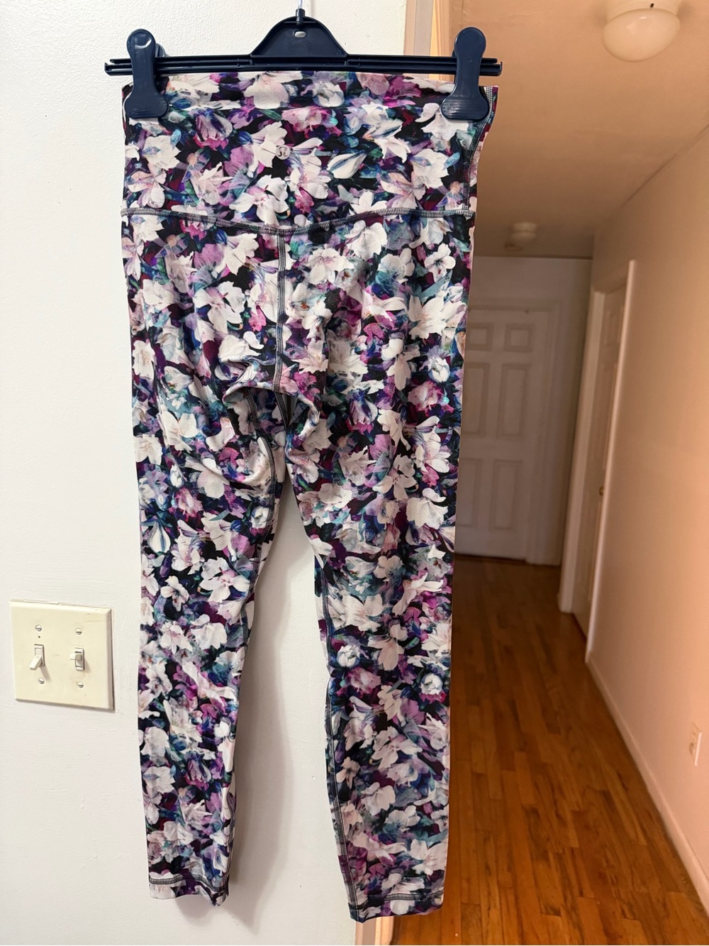 lululemon athletica Floral Zip Hoodie - Purple, Teal & White